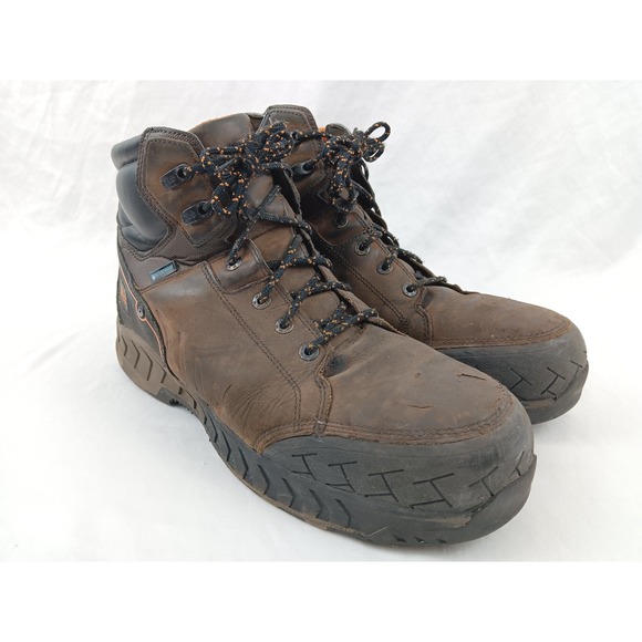 Timberland PRO Work Summit Mens Brown Composite Toe Boots Size 13M A225Q A7859 - Picture 2 of 13